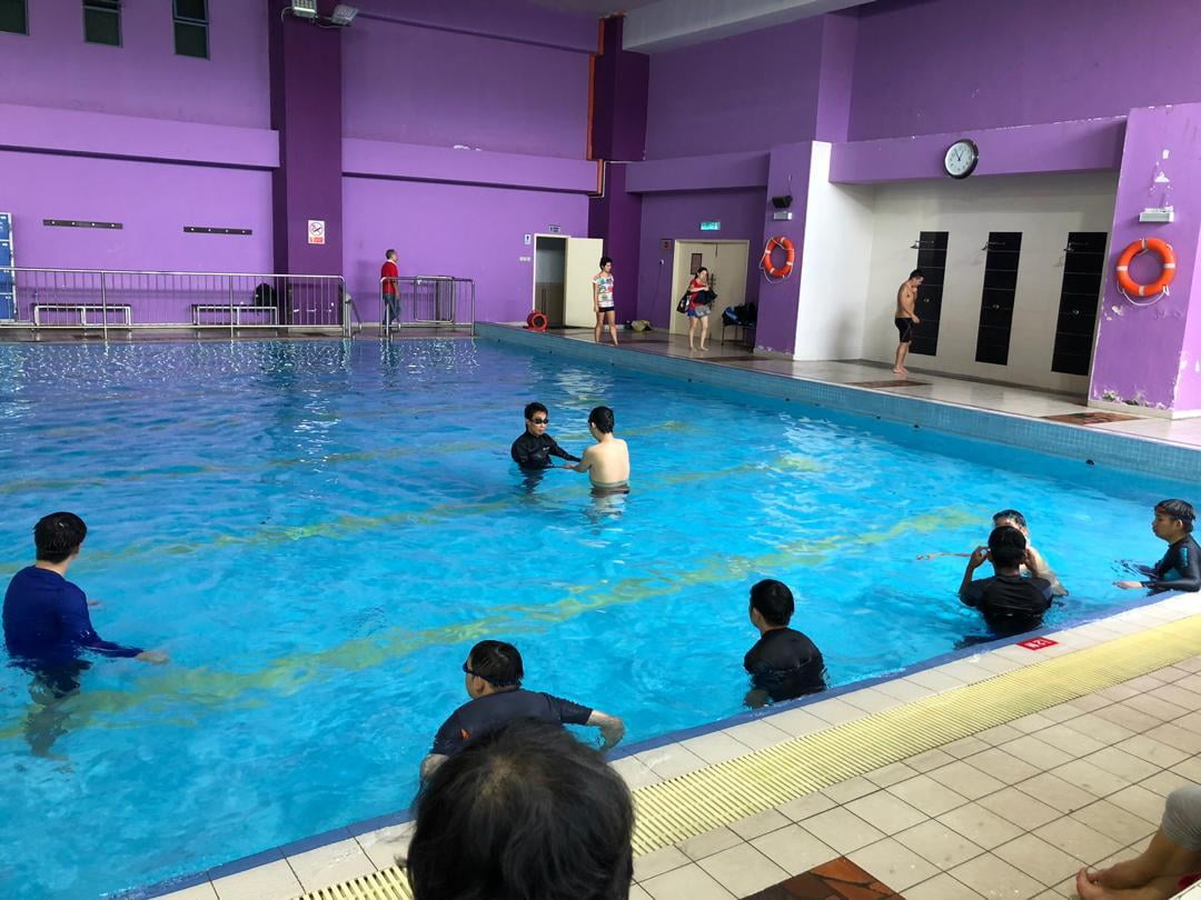 In conjunction with World Autism Day, Swimming training class kick-started